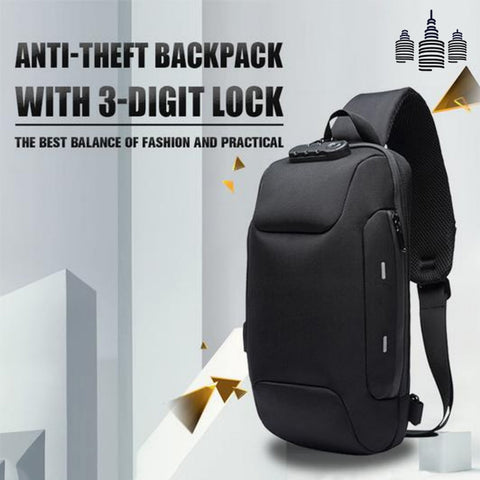 Anti-Theft Backpack With 3-Digit Lock - mytechnotool.com