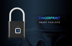 Keyless Fingerprint Smart Padlock - mytechnotool.com